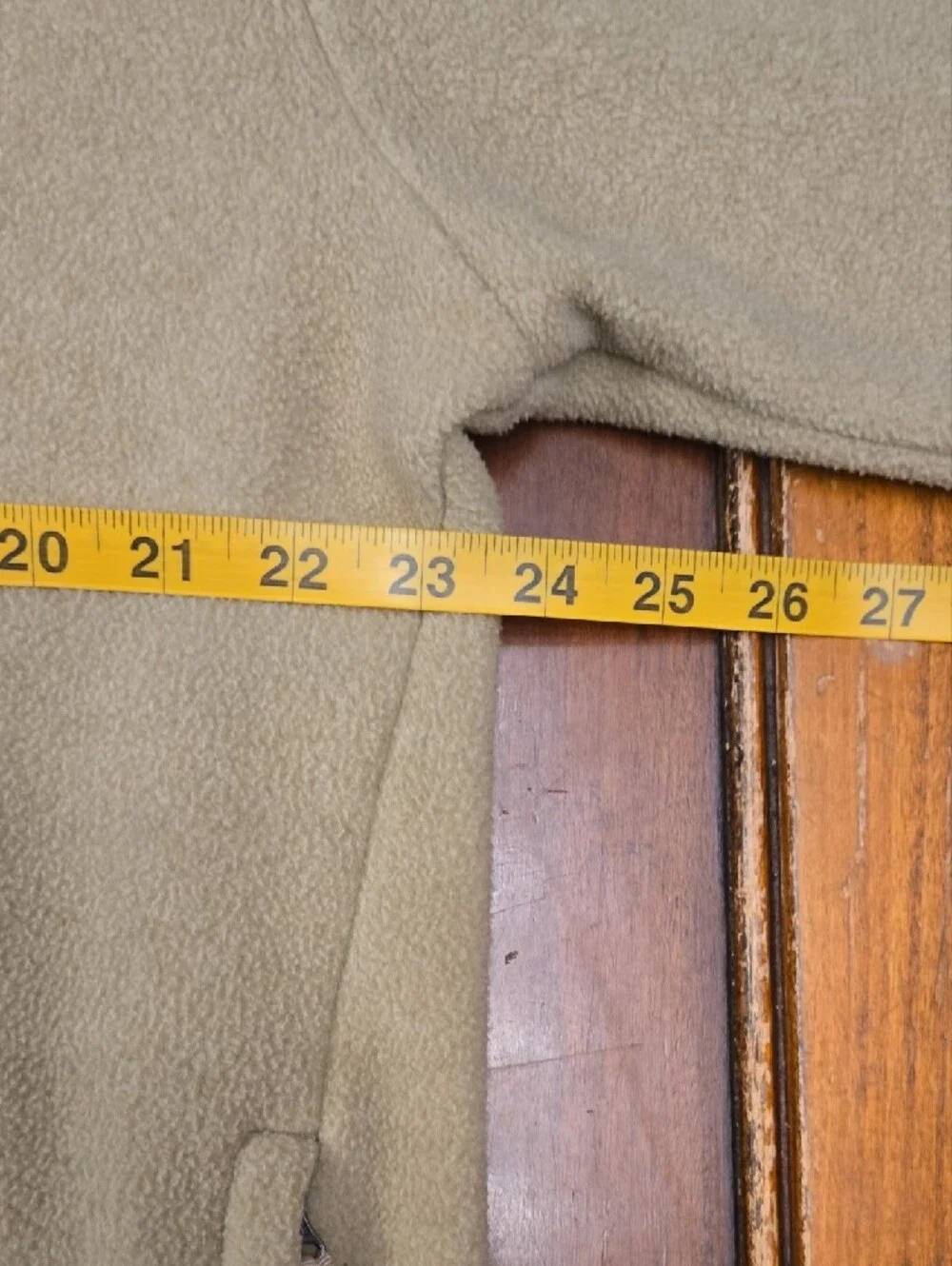 The North Face Men's Beige/Tan Half-Zip Fleece Pullover